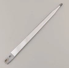 PLAIN Chrome Stick for Hurst Shifters 15.5" tall straight rat fink rod van