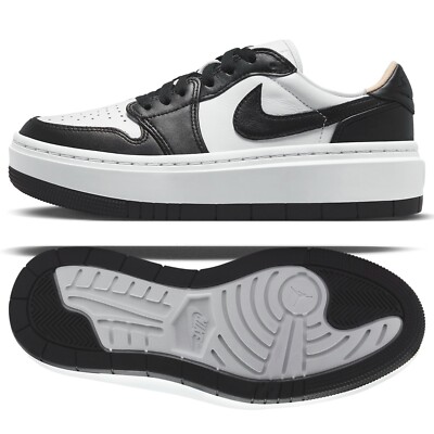 Nike WMNS Air Jordan 1 Elevate Low White/Black DH7004-109 Women's Shoes Sz 10.5