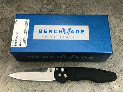Benchmade Emissary Folding Assist Knife 470 1 Drop Point Blade S30v Steel Ebay