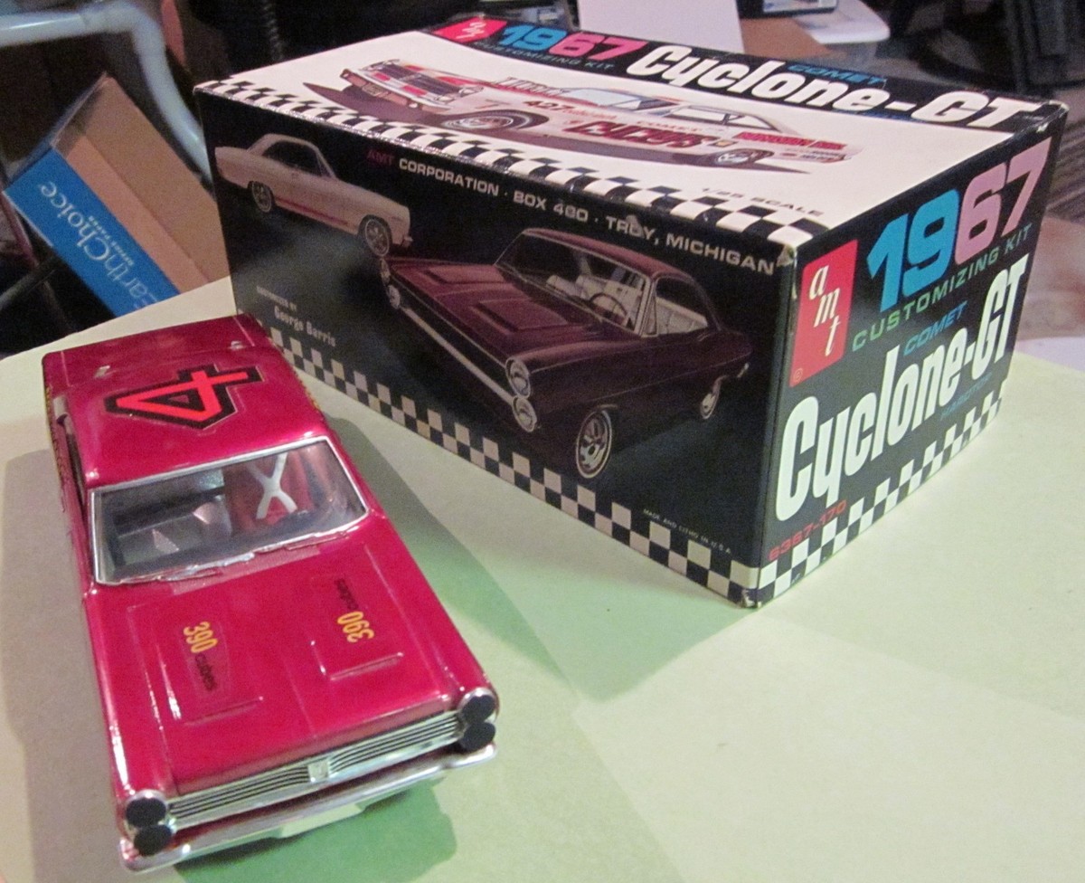自動車 amt '67 COMET Cyclone-GT Customizing Kit 自動車 amt '67 COMET Cyclone-GT Customizing Kit AMT 1967