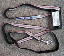 new 5-foot Detroit Tigers Reflective Dog Leash - Small 5' MLB Pet Walk Lead