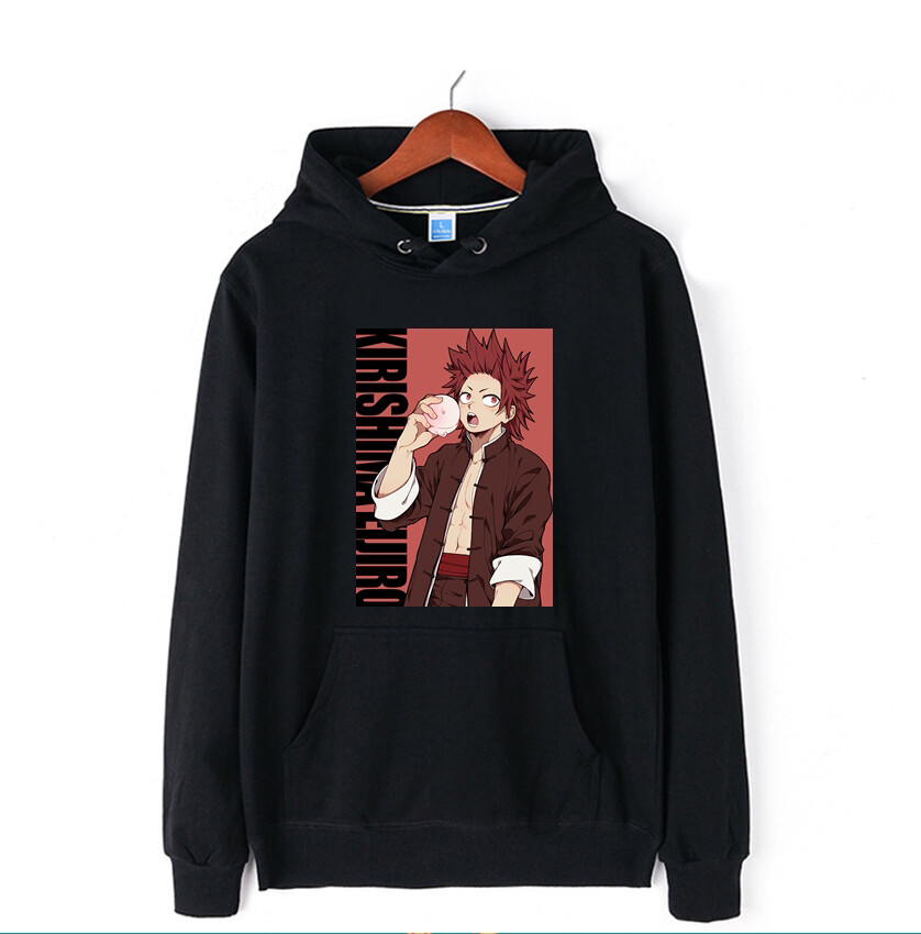 Boku no Hero Academia Kirishima Eijiro Hoodies Long Coat Sweater