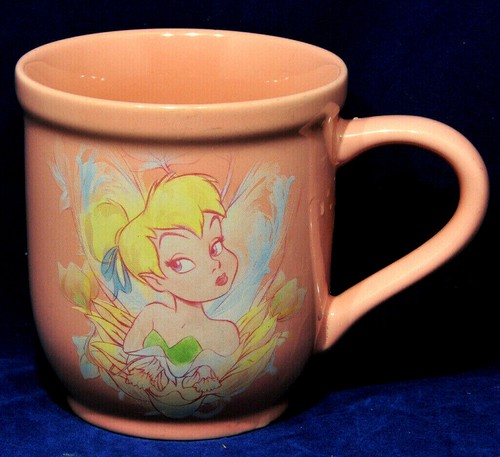 Tazza caffè TINKERBELL Disneyland DisneyWorld Faries Fairy Disney Store - Foto 2 di 3