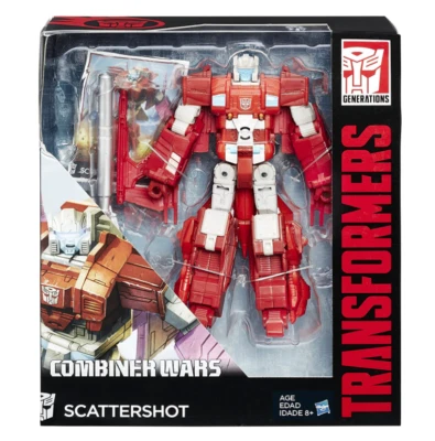 Hasbro Transformers Generations Combiner Wars Voyager Class Scattershot - Imagen 1 de 3