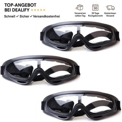 UV400 Schutzbrille | 3er Set für Nerf-Spiele | Kinderaugenschutz
