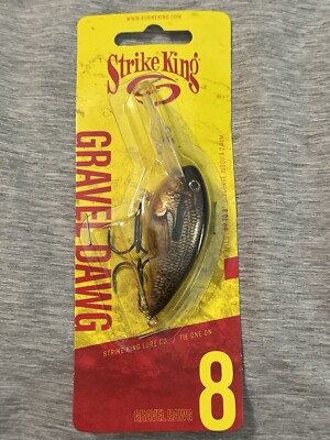 Strike King Gravel Dawg 8  ''Orange Bream''
