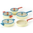 Neoflam Danish Kitchen Cookware Set, Non stick Ceramic Coating Kitchenware