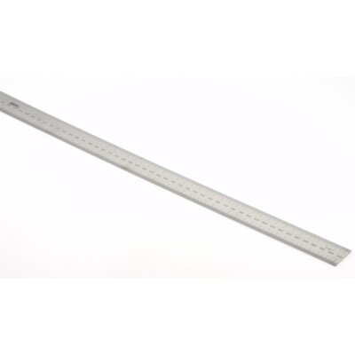 SPI 13-952-7 Rigid Steel Rule: Metric Graduation, 31.75 mm Wide x 900 mm Long