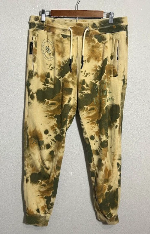 Мужские тренировочные штаны Prps Jogger L камуфляжный галстук краситель логотип на шнурке уличная одежда - Изображение 2 из 4