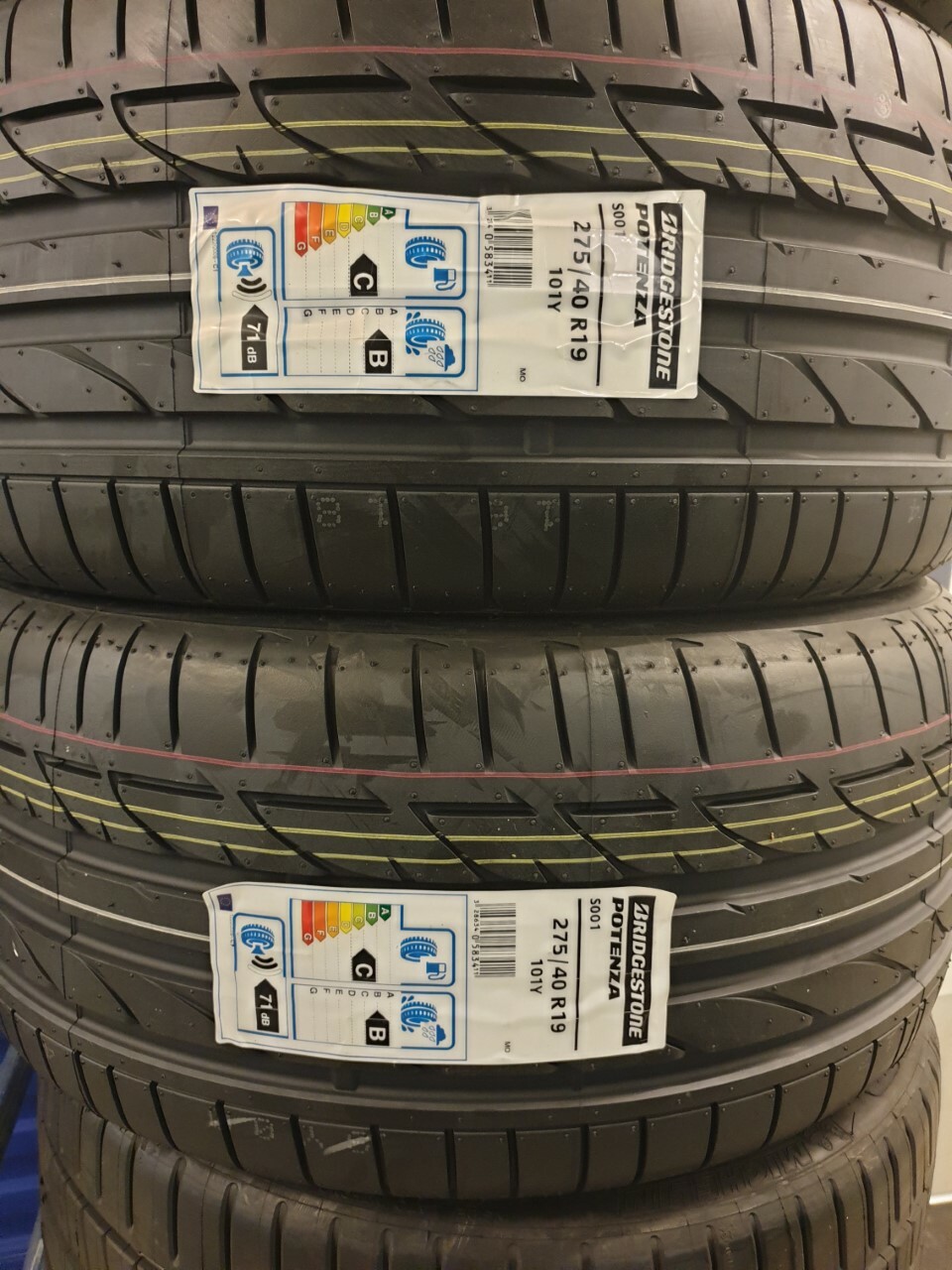 NEW SET BRIDGESTONE S001 275/40 ZR19 245/45 ZR19 CAR TYRES 275 40 19 ...
