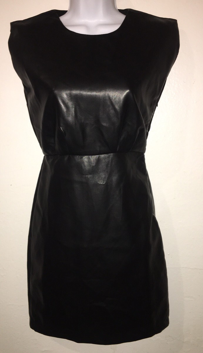 Bishop + Young | Hayden Vegan Leather Dress Black / Xs
