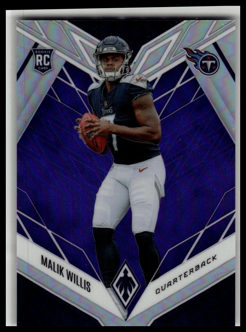 2022 Panini Phoenix Malik Willis Purple #/125 Rookie #103