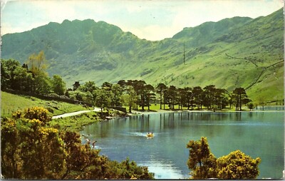 Butter Mire Wob Note Keswick Derwent Water Cumberland Cancel Pm Postcard