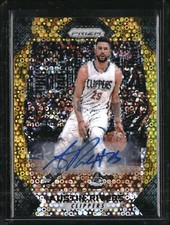 2017-18 Panini Prizm #219 Austin Rivers Fast Break Autographs Gold #/10