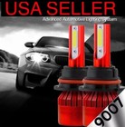 2x 9007 HB5 LED Headlight Bulbs Conversion Kit OPT7 6K 6000K White Bulb Lights