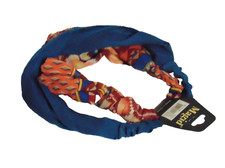 Headbands Hair Wrap Women's 2 Teal Multi Elastic Stretch Back Poly Magid