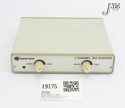 19175 BLACK BOX 2 CHANNEL VGA BOOSTER AC074A