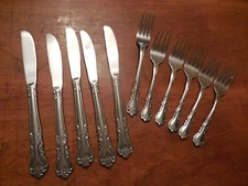 Rogers Co. ~ 11 pieces of Stainless DELIGHT pattern! FREE SHIPPING