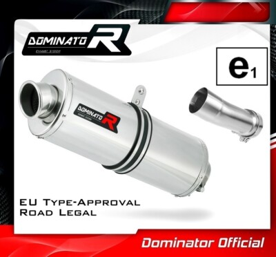 R1250R Homologé Silencieux Auspuff Auspuff DOMINATOR OVAL 2019 2020