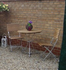 Garden Furniture Set 2 Chairs and A Table. It