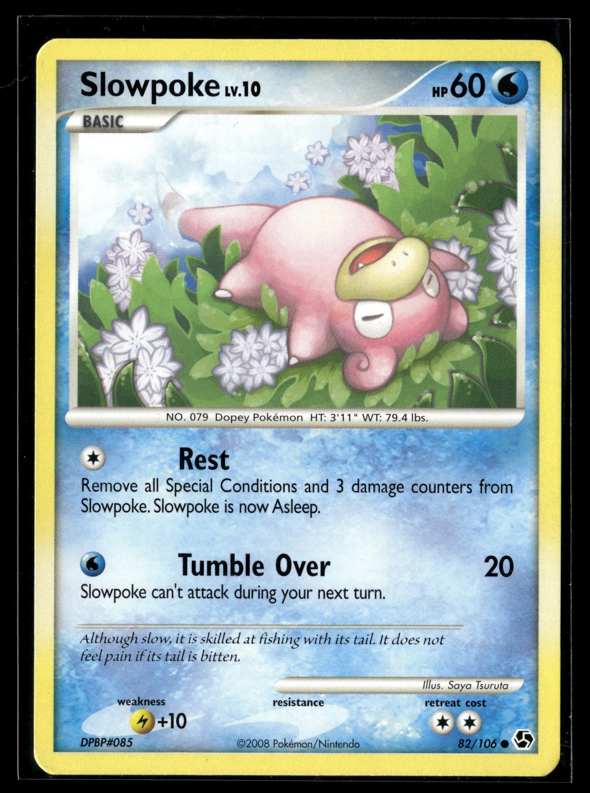 Pokemon TCG Great Encounters #82/106 Slowpoke