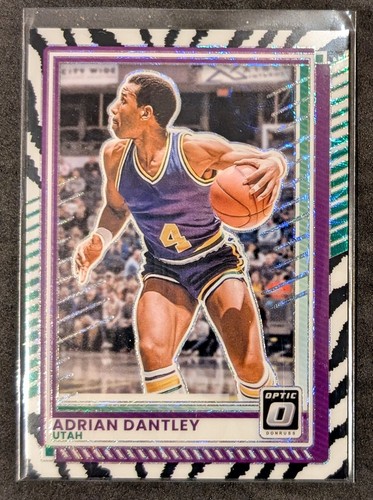 Adrian Dantley [White Tiger Optic] #129 2025 Panini Donruss card