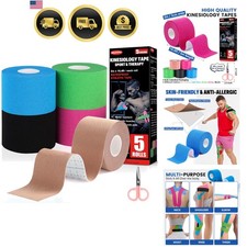 5 Rolls Kinesiology Tape, 5 Colors 2 inch x 16.4 Feet Waterproof Athletic Tap... 0.93 per gallon