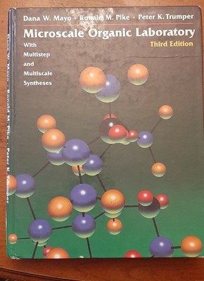 Microscale Organic Laboratory Third Edition Textbook Mayo Pike Trumper Hardcover