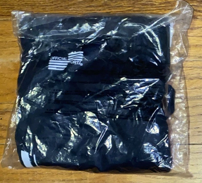 Camiseta Oficial Deportiva Adultos Negra LS Fútbol Pro Árbitro Talla XL Extra Grande Foto 2 de 2