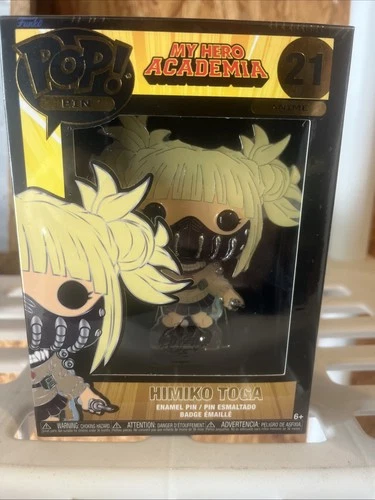 My Hero Academia Funko POP Pin Himiko Toga #21 Large Anime Enamel Pin NIB C2