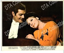 FUNNY GIRL-1968-OMAR SHARIF-BARBRA STREISAND-COMEDY-DRAMA-8X10-PROMO STILL G/VG
