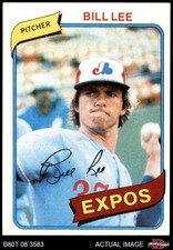 1980 Topps #97 Bill Lee Expos 7 - NM
