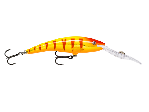 WOBBLER RAPALA DEEP TAIL DANCER 9cm/13g F - Clown Gold (KÖDER Zander Hecht Wels) - Bild 1 von 1