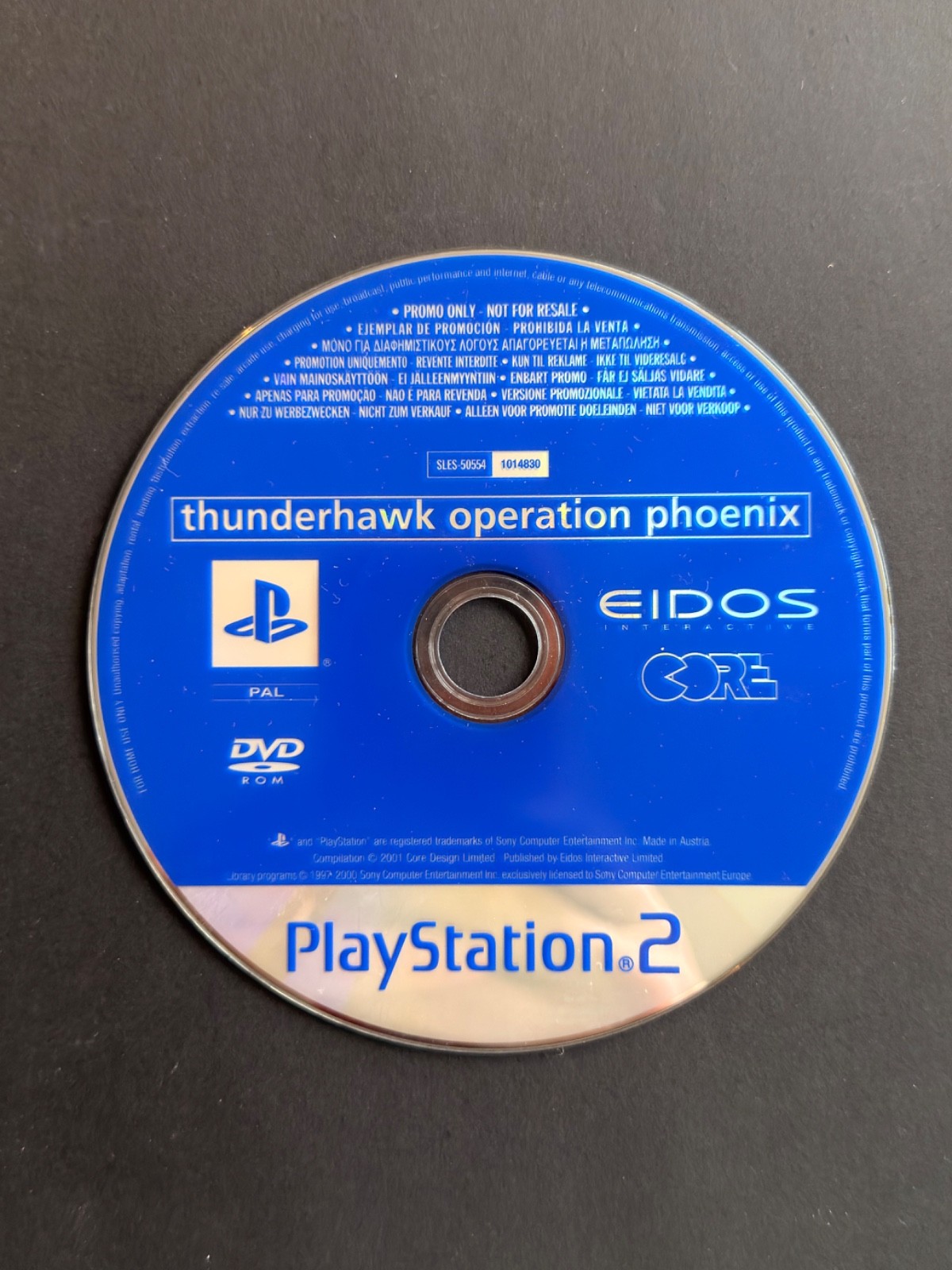 Jeu Playstation 2 / PS2 - Promo Press - Zone of the Enders