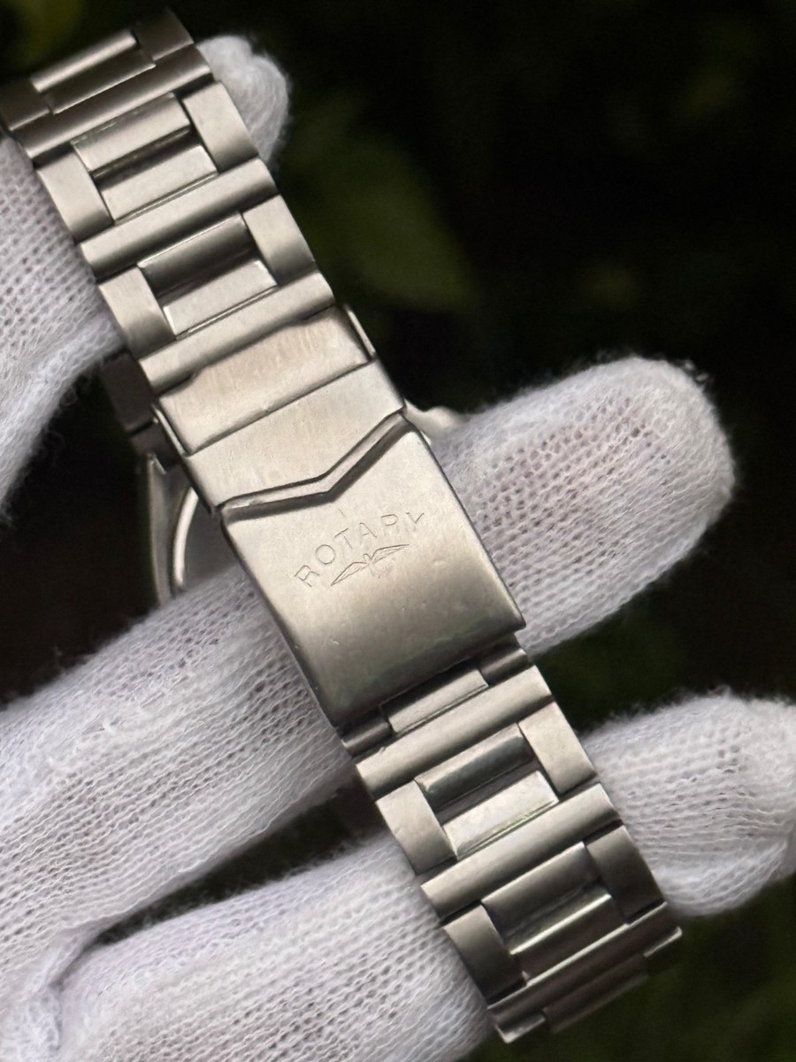 VINTAGE ROTARY SAUDI ARABIA KSA AIR FORCE LOGO QUARTZ SWISS Date