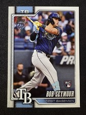 2026 Topps #70 Bob Seymour Tampa Bay Rays Rookie RC Baseball Card. rookie card picture