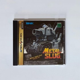 METAL SLUG Sega Saturn SS T-3114G SNK 1997 w/ Box RAM Cartridge Tested Used