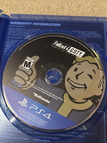 Fallout 4 Game of the Year Edition Sony PlayStation 4 nur Hülle und Disc - Bild 3 von 5