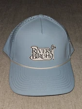 Branded Bills Snapback Rope Hat Cap Performance 545 River Birch Golf Baby Blue