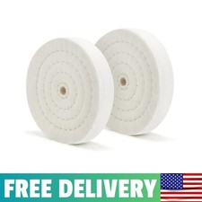 SCOTTCHEN Buffing Polishing Wheel 6 inch 70 Ply Extra Thick for Bench Grinder...