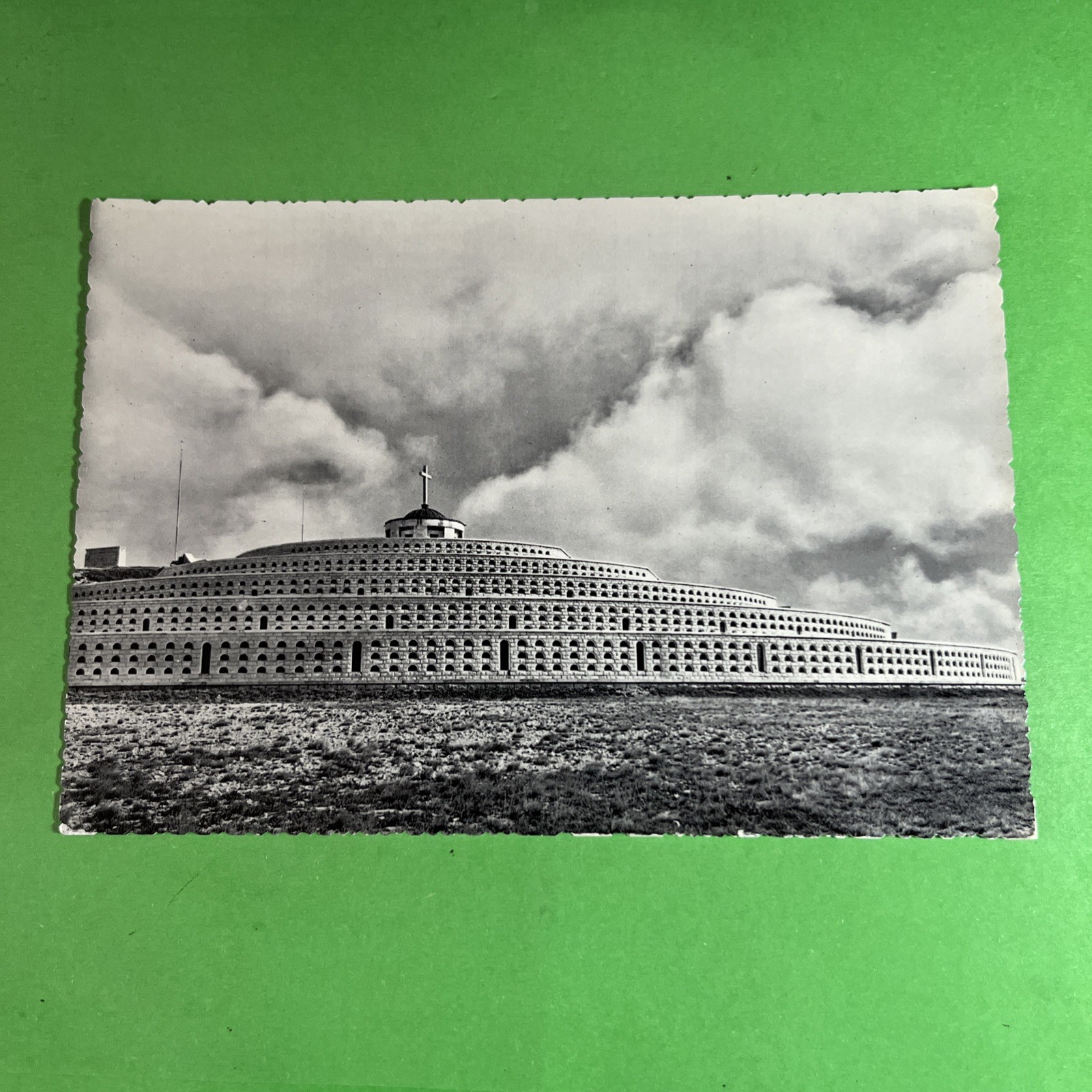 MONTE GRAPPA CIMITERO MONUMENTALE CADUTI IN GUERRA - CARTOLINA BIANCO E NERO