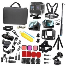 Accessories Kit for Gopro Hero 13 Black Waterproof Housing Silicone Case Glass 