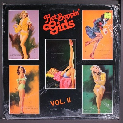 VARIOUS: hot boppin' girls vol. 2 SUPERSONIC SOUNDS 12'' LP 33 RPM