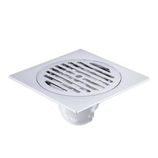 Brass Floor Drain Stripe Anti-Odor Drain Valve Cover Shower Trap Drains Kitchen 