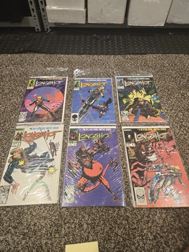 Longshot #1-6 (1985, Marvel) Full Limited Series 1st Mojo