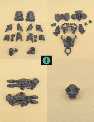 Saturnine Terminator Squad - BITS - MULTILISTING - Horus Heresy