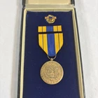 US Military Selective Service Medal 2nd Issue In Box And Outer Box WW2 Era