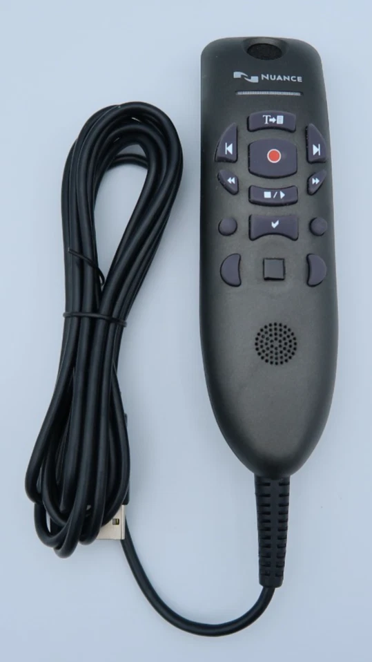 Nuance PowerMic III (0POWM3N9) - USB-Handmikrofon zur Spracherkennung