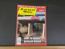 Railroad Model Craftsman Magazine 2005 August Model rippled water V scale CNJ Mi