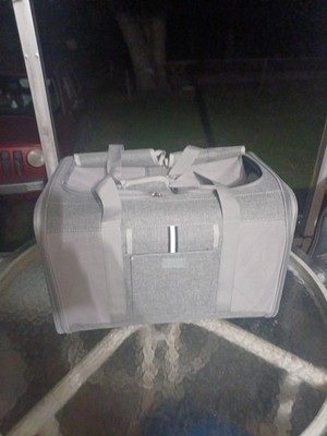 Large Cat Carrier for 2 Cats or a small to med dog, 21.7X 13.8X 13.8in